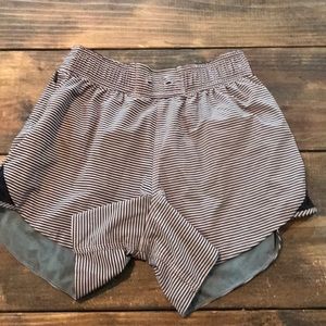 Lululemon reversible running shorts